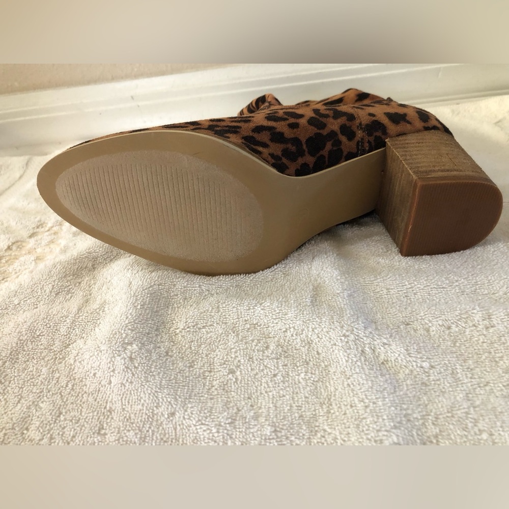 Hey Girl “Wicked” by Corky Women’s Leopard Print Boots Size 9 *WORN ONCE” - Picture 4 of 5